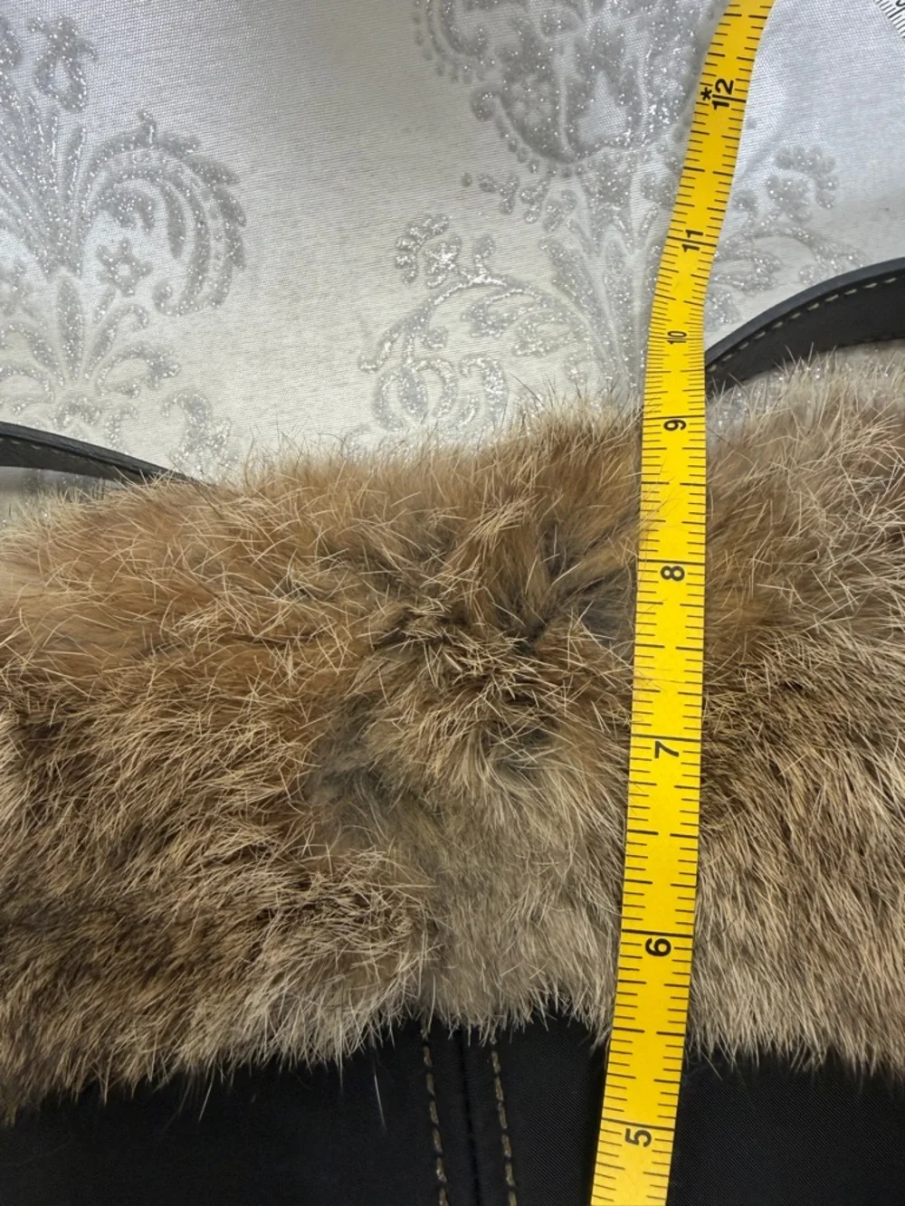 Coach y2k fur and brass soho bag vintage Coach Soho Ski Hobo Bag nwot new